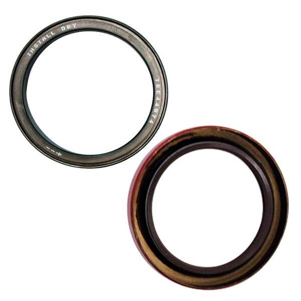 Aic Replacement Parts RE44574 AT21608 Front & Rear Crankshaft Seals Fits John Deere 300B 350 350B 401 AR67942-RE24959-KIT - main